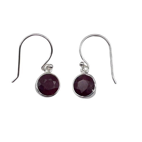 Ruby Dangle Earrings