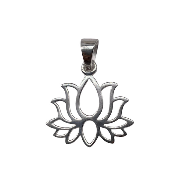 925 Silver Lotus Pendant