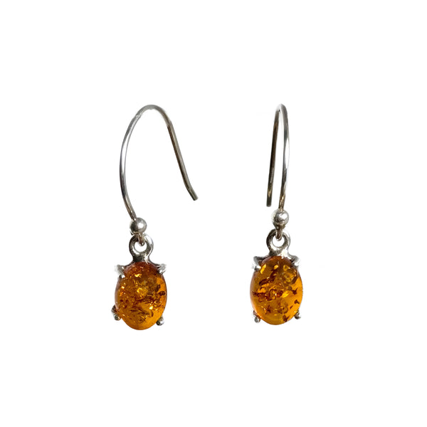 Amber Dangle Earrings