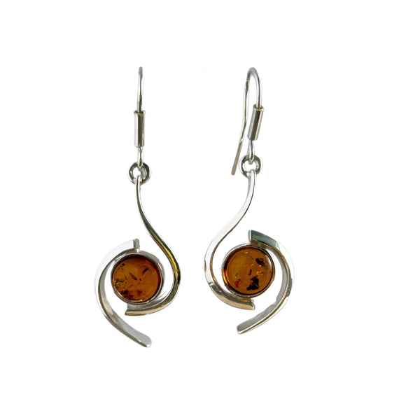 Amber Earrings