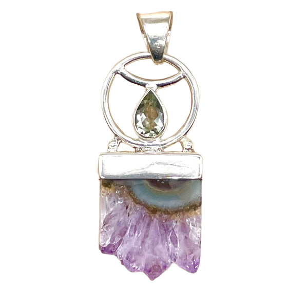 AMETHYST SLICE PENDANT