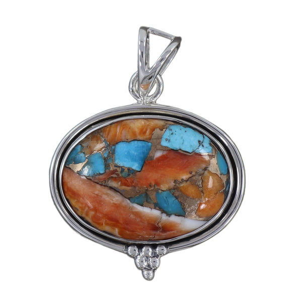 Turquoise Spiny Oyster Pendant