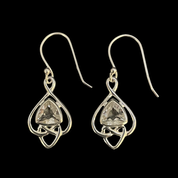 Clear Quartz Earrings