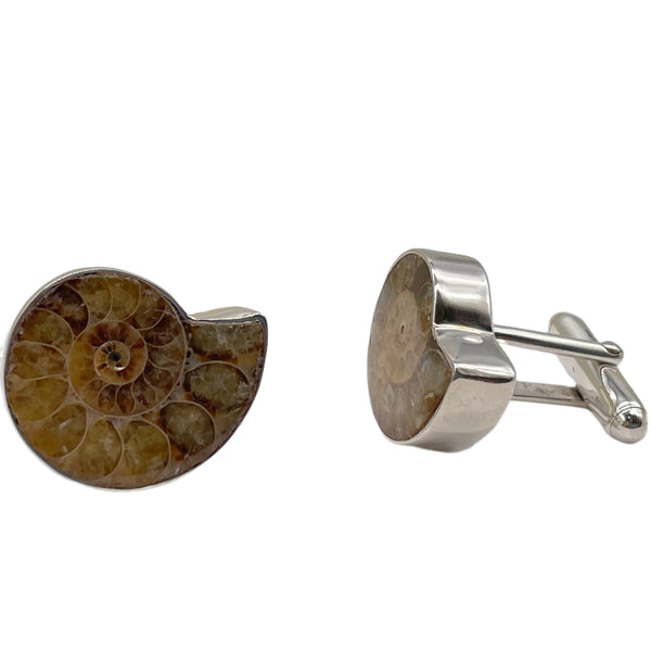 Ammonite Cufflinks