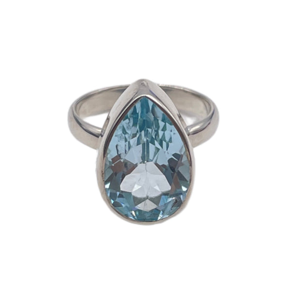 Blue Topaz Ring