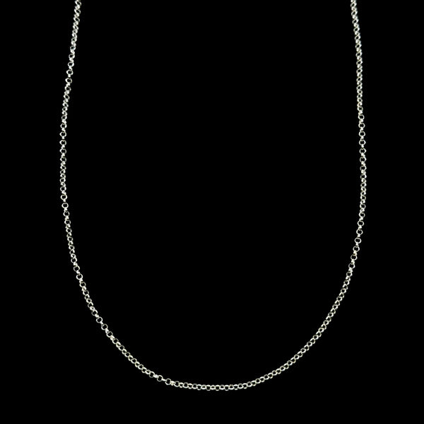 925 Silver Round Link Chain