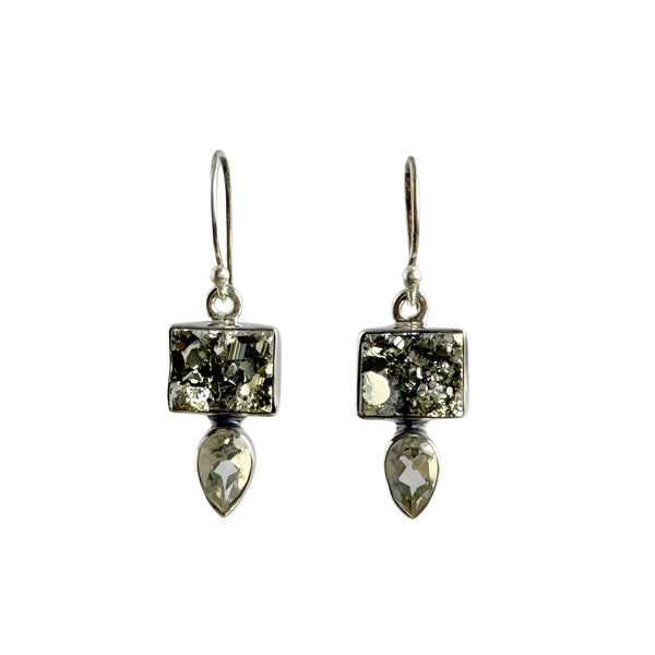 Pyrite Earrings