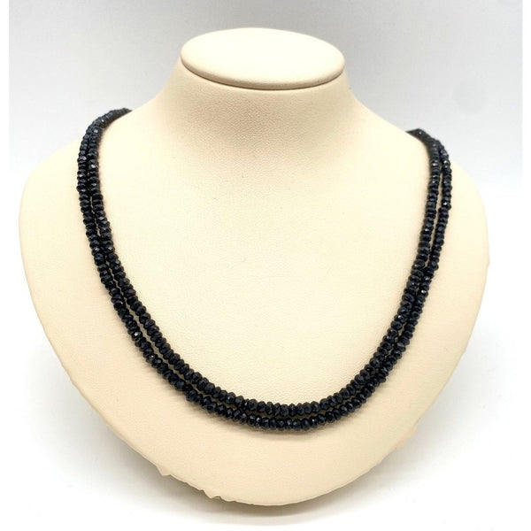 Black Onyx Beaded Necklace