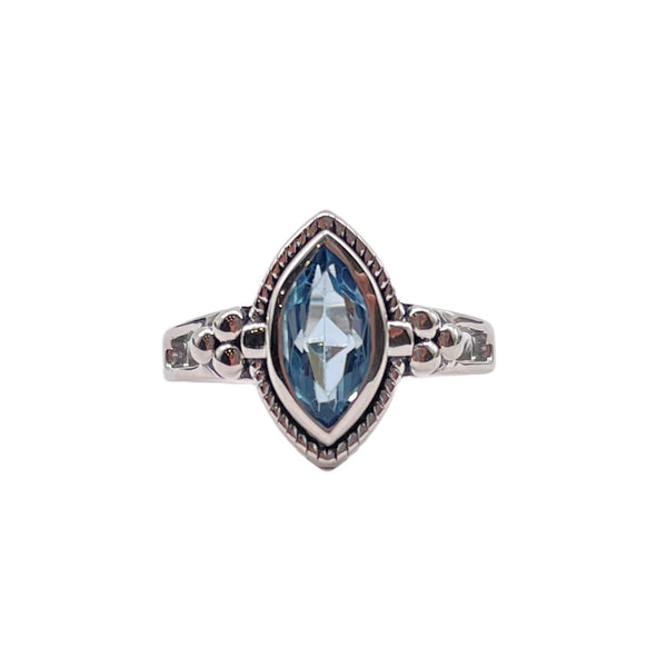 Blue Topaz Ring