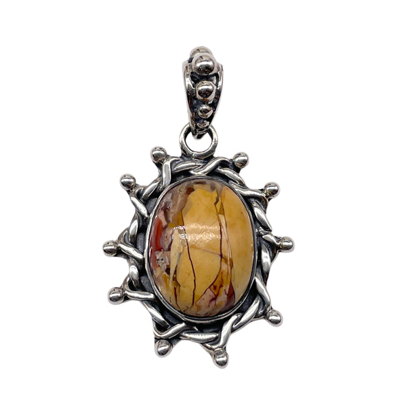 Brecciated Mookite Pendant