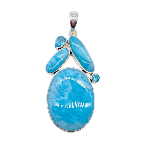 LARIMAR PENDANT