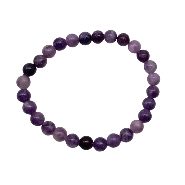 Phosphosiderite Stretchable Beaded Bracelet 6mm