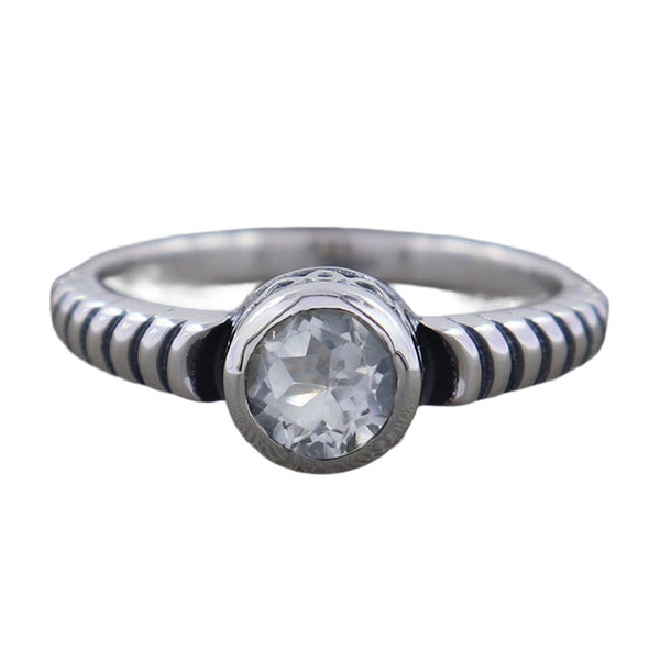 GREEN AMETHYST RING