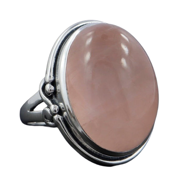 ROSE QUARTZ RING