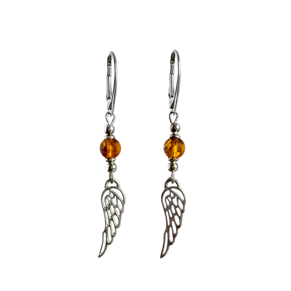 Amber Earrings
