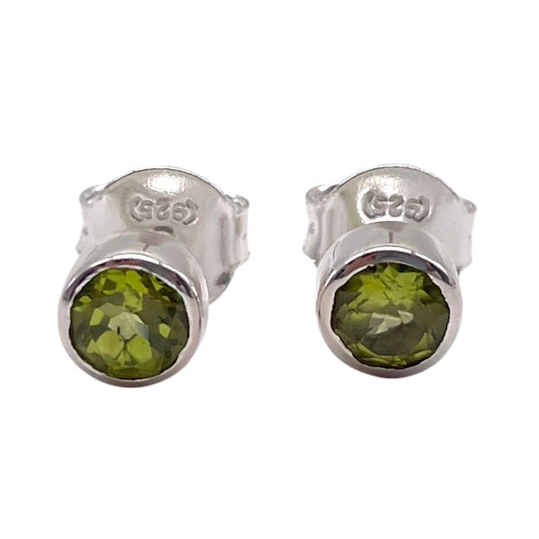 Peridot Studs