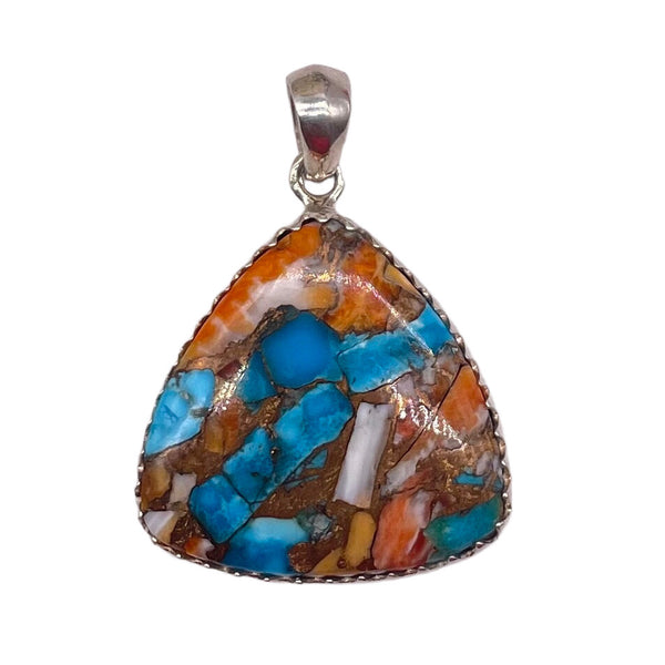 Turquoise Spiny Oyster pendant