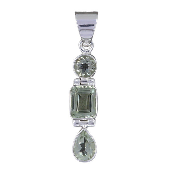 GREEN AMETHYST PENDANT