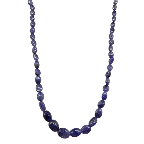 Tanzanite Beaded Necklace