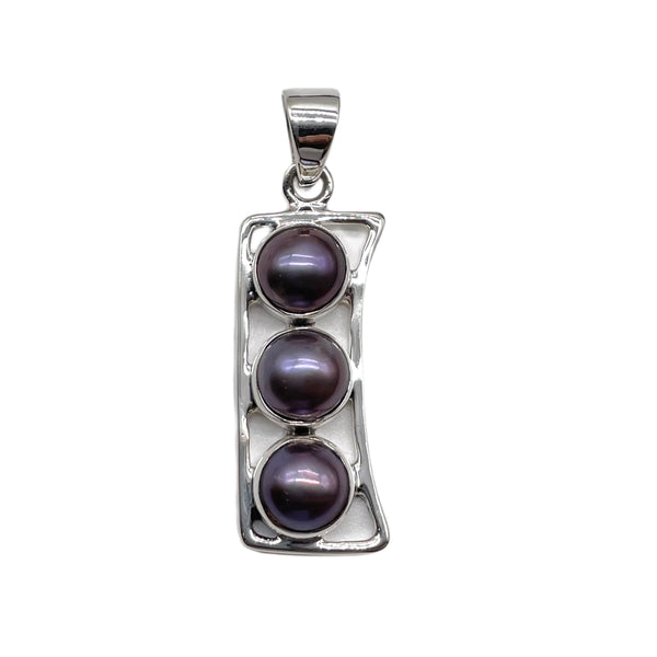 Grey FreshWater Pearl Pendant
