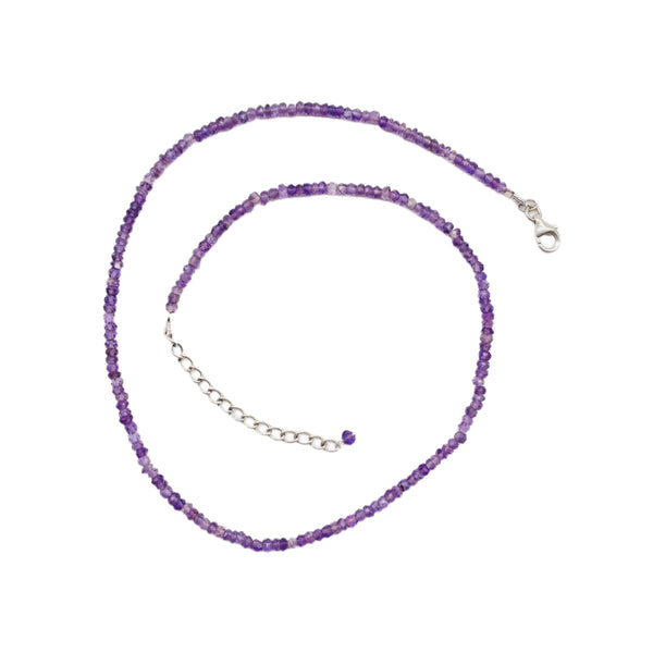 Amethyst Beaded Necklace