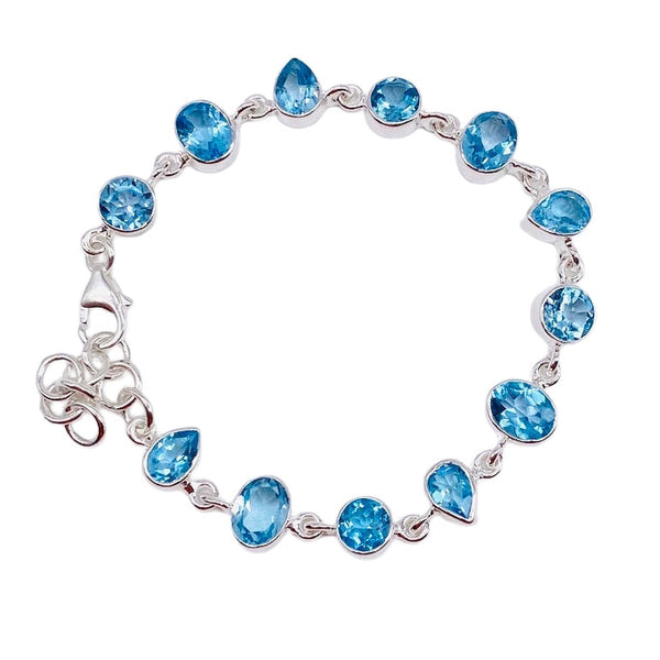 BLUE TOPAZ BRACELET