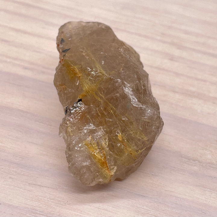 Lab Rutile Rough Rutilated Quartz Rough stone – Sterling And Stone Jewelry