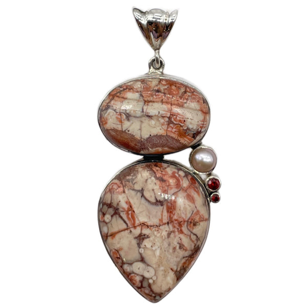 DYNASTY JASPER  PENDANT