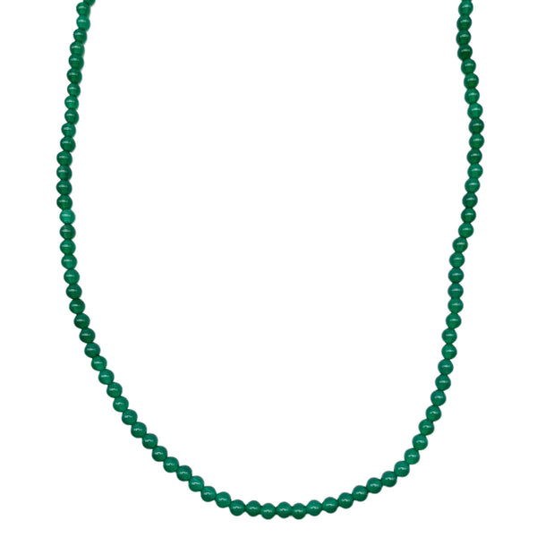 Green Onyx Beaded Necklace