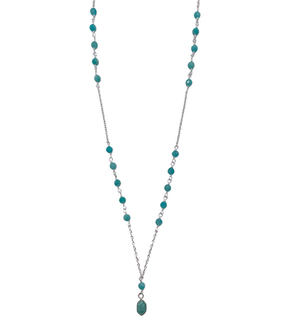 Amazonite Beaded Necklace