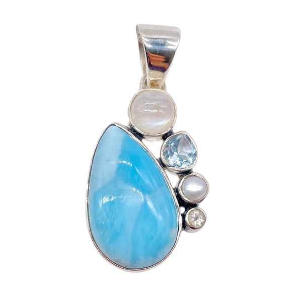 LARIMAR PENDANT