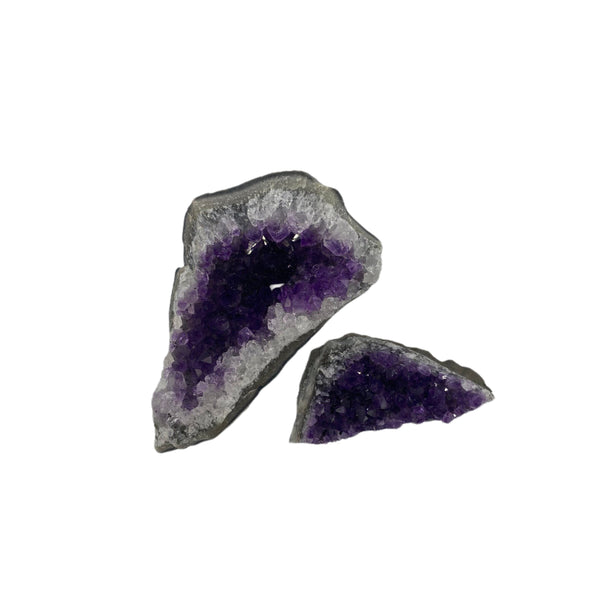 Amethyst Flat Druzy Mineral