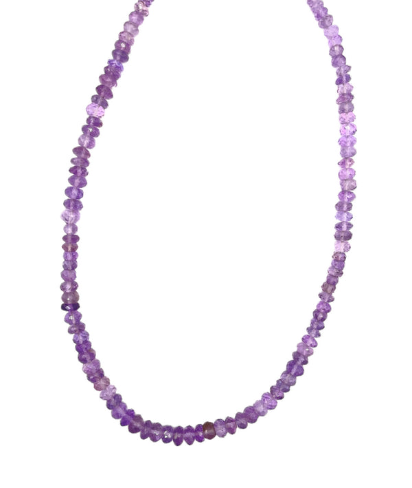 Amethyst Beaded Necklace