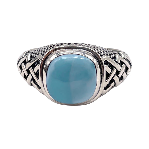 Men's Larimar Ring
