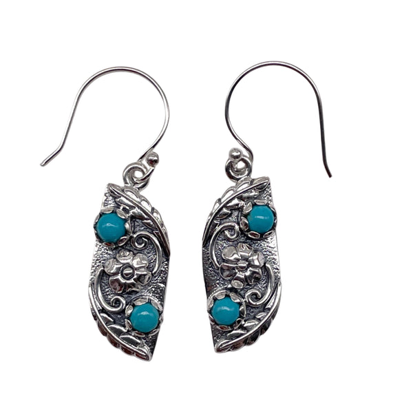 Mexican Turquoise Earrings