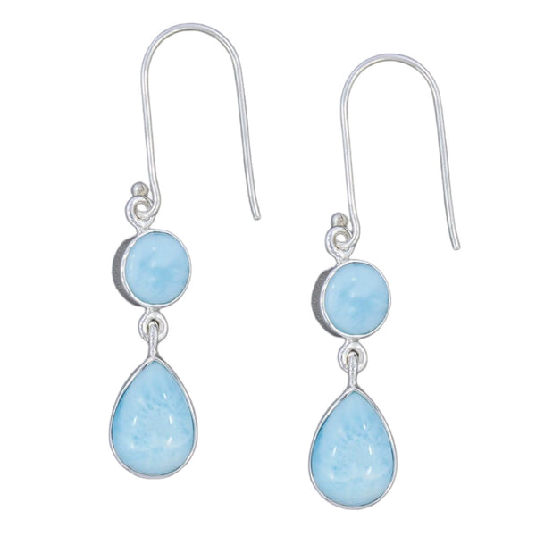 Larimar Earrings