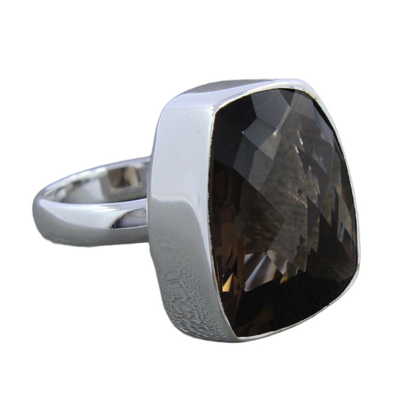 SMOKY QUARTZ RING