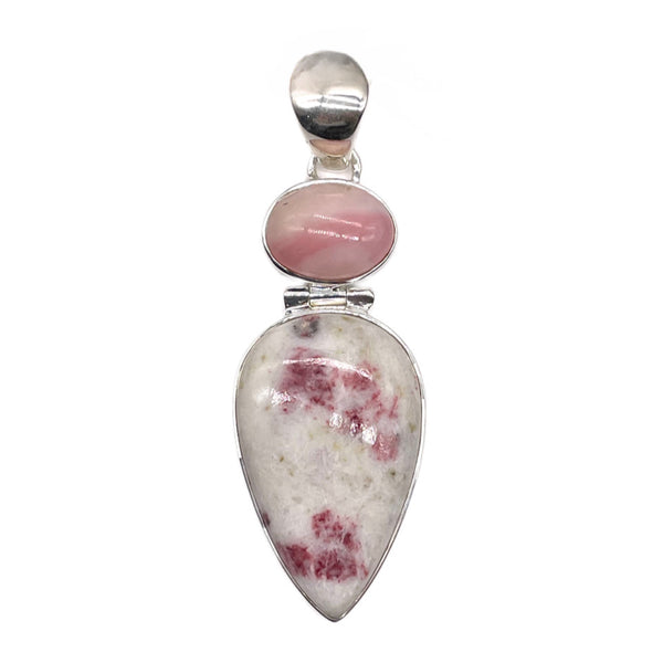 Thulite pendant