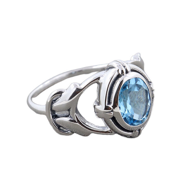 Blue Topaz Ring