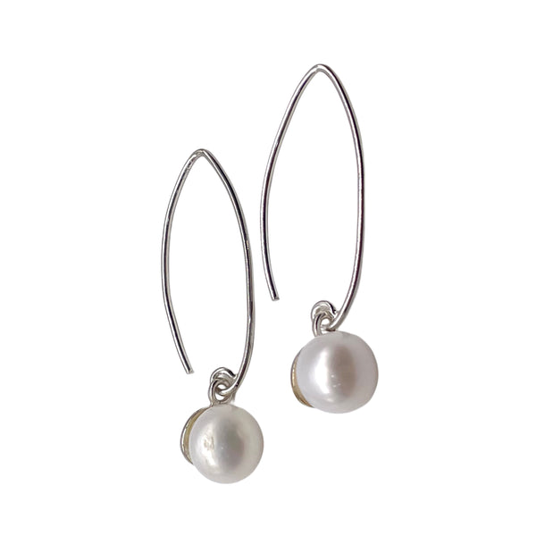 Pearl Dangle Earrings