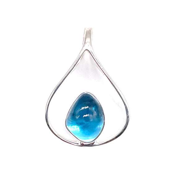 BLUE TOPAZ PENDANT