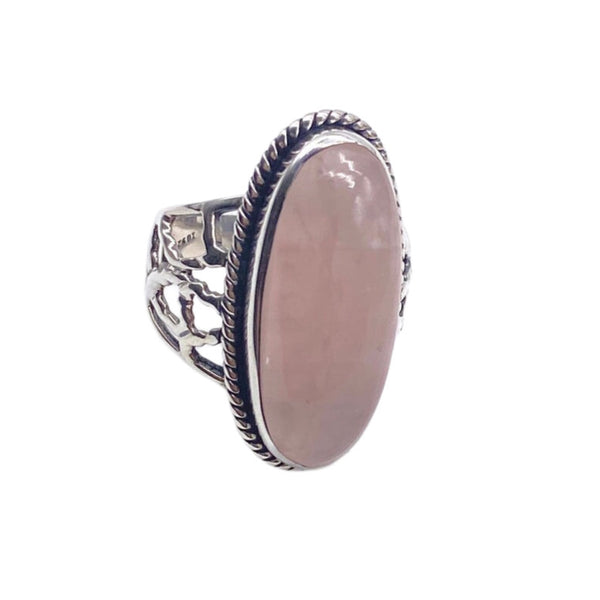 ROSE QUARTZ RING