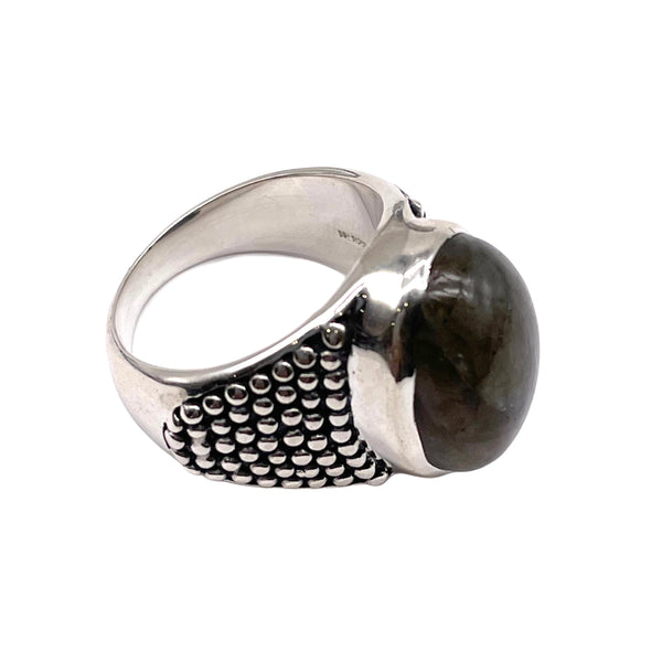 Men's Labradorite Ring