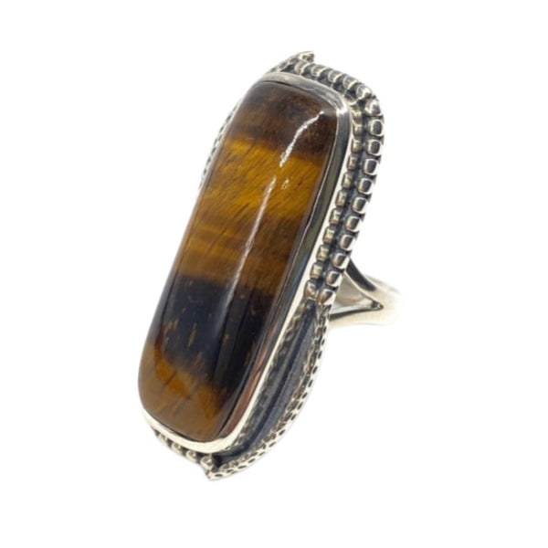 TIGER EYE RING