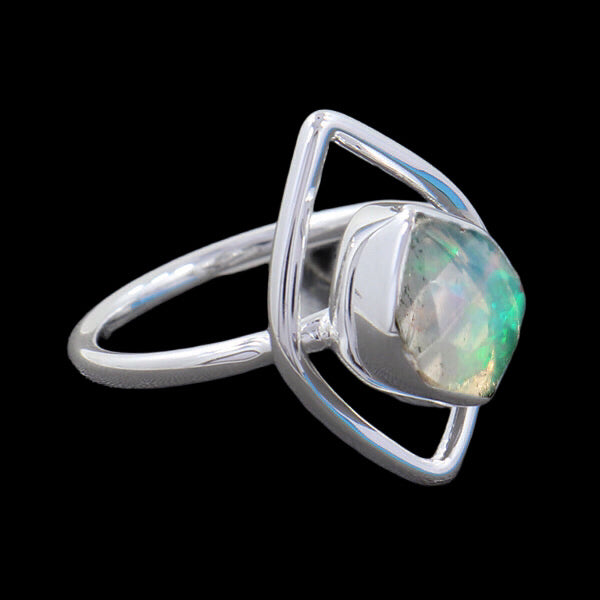 Ethiopian Opal Ring