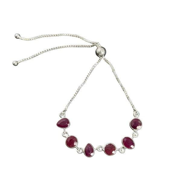 Ruby Bolo Bracelet