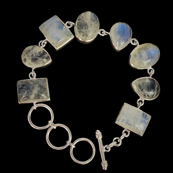 RAINBOW MOONSTONE BRACELET