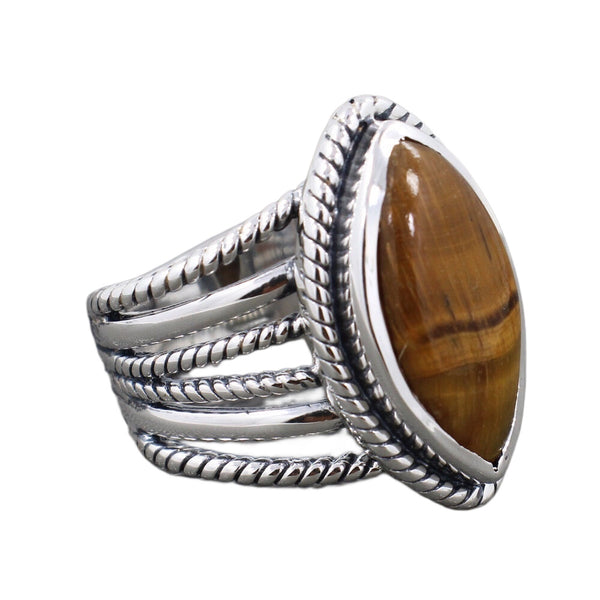 TIGER EYE RING