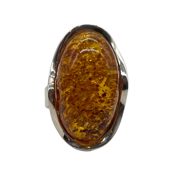 Baltic Amber Ring