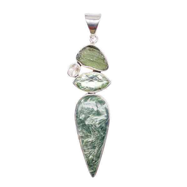 Seraphinite Pendant